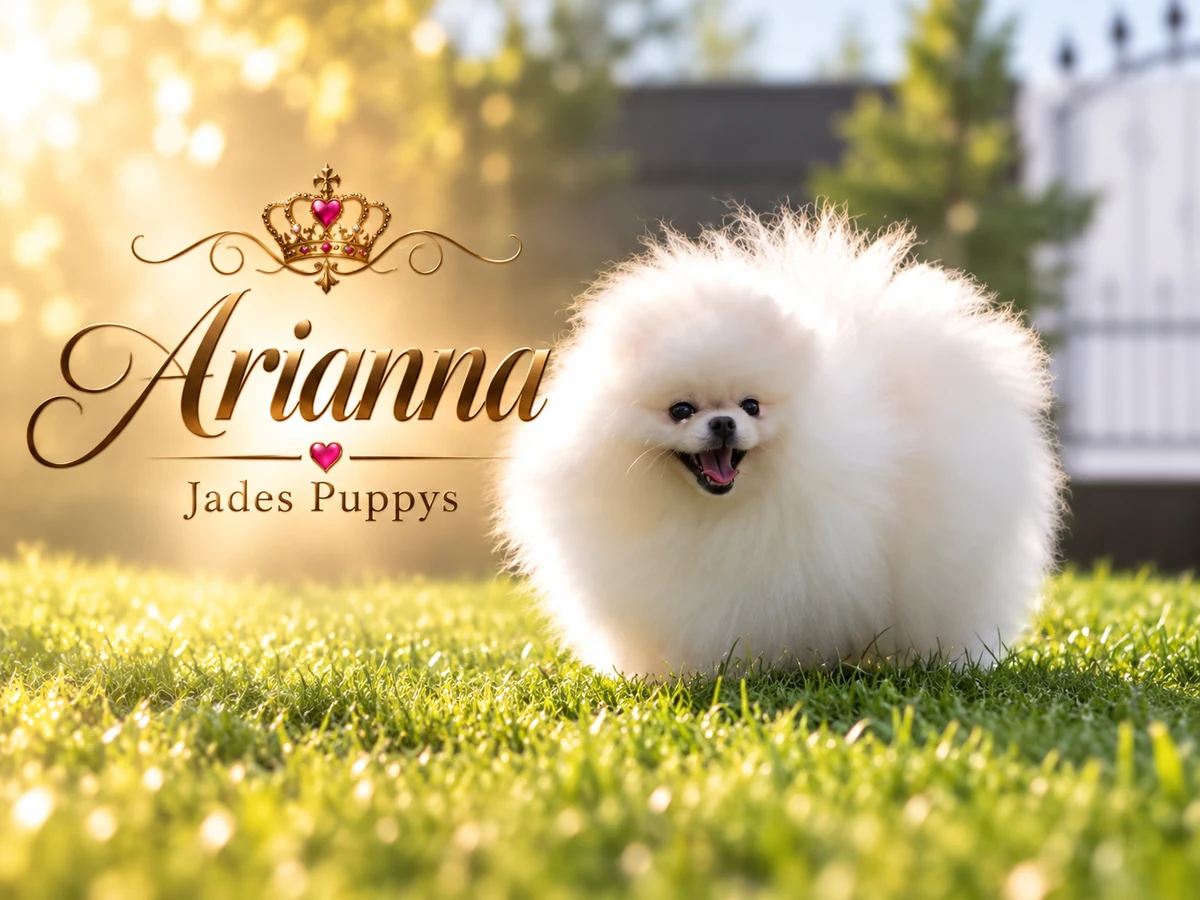 Arianna Jades Puppys - Pomerániai tenyészszuka