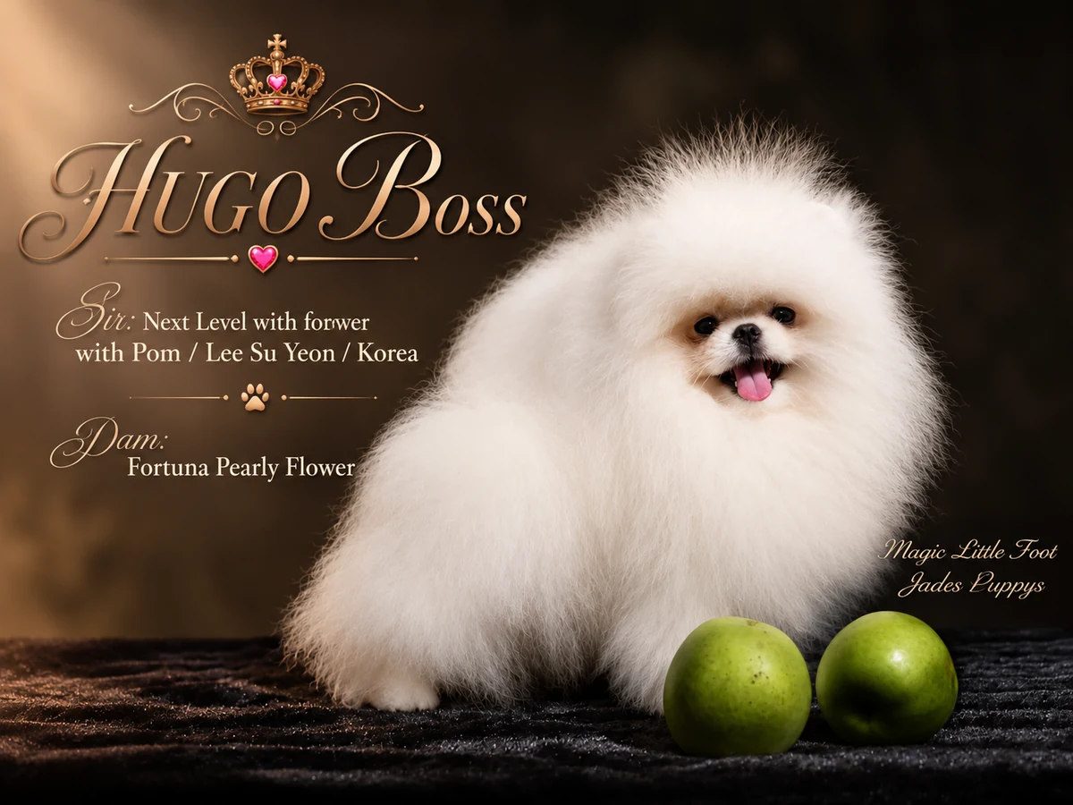 Hugo Boss - Pomerániai tenyészkan