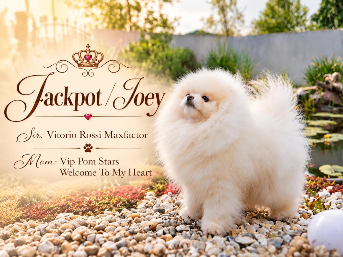 Jackpot Joey - Pomerániai tenyészkan