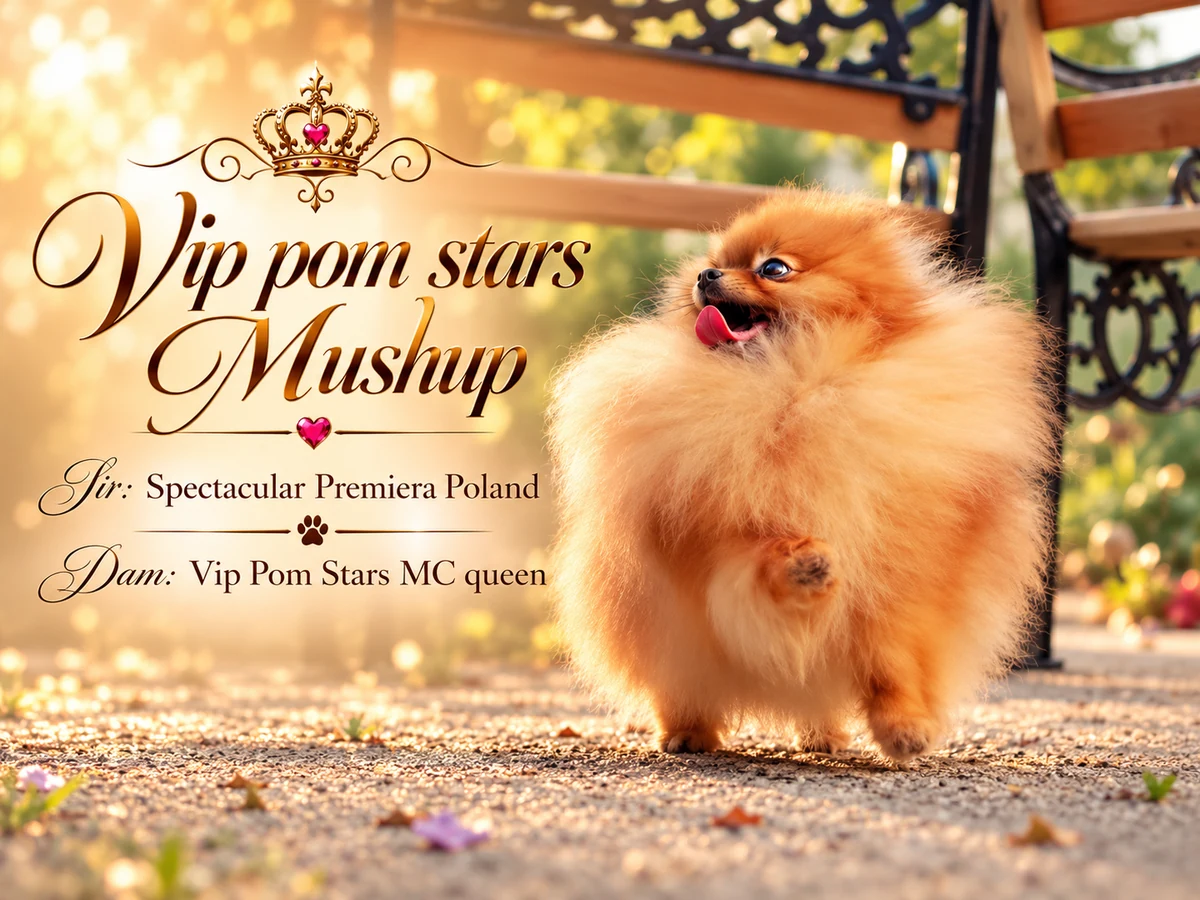 Vip Pom Mushup - Pomerániai tenyészszuka