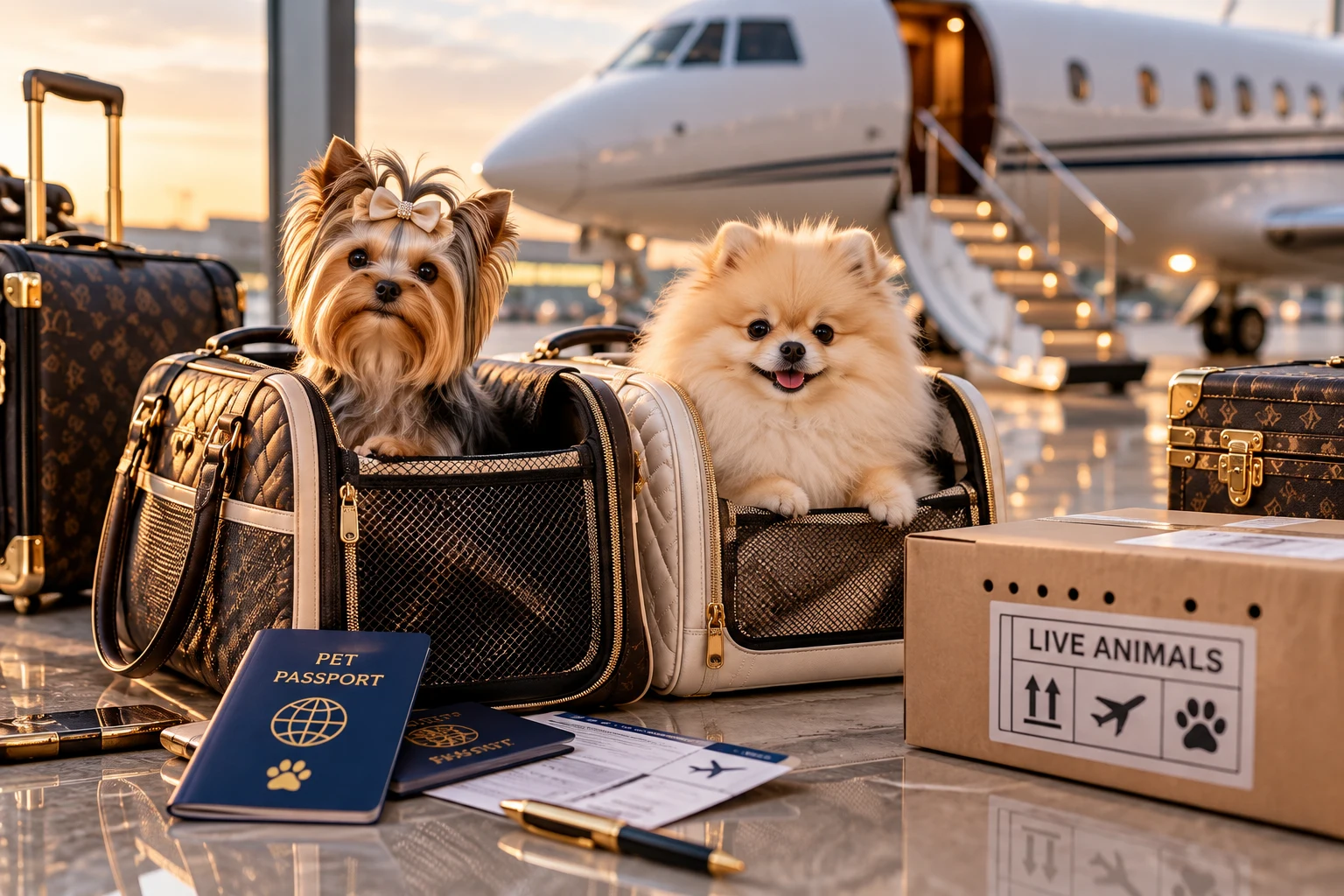 Magic Little Foot Kennel – Kiskutyáink biztonságos prémium szállítása repülőgéppel és személyes kísérettel